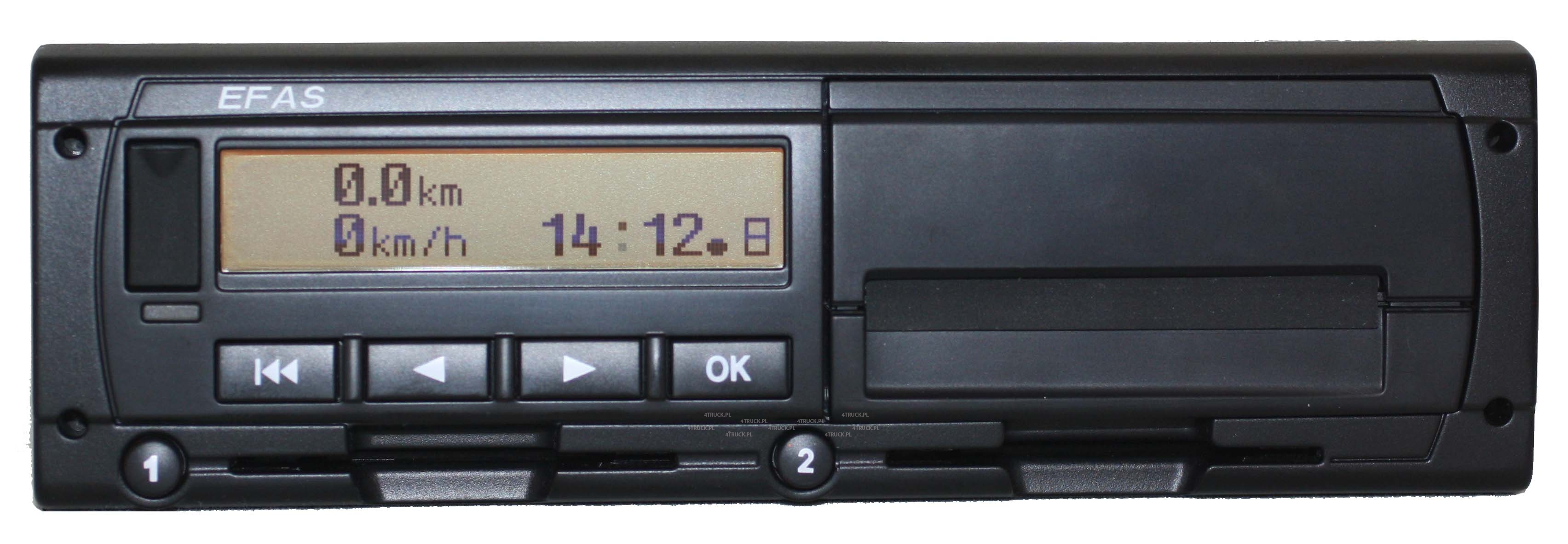 Tachograf cyfrowy EFAS4.5 V03 12/24V